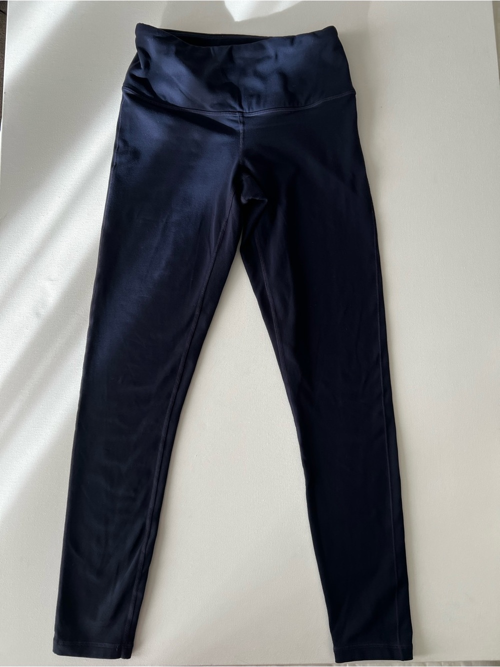Prana Navy High-Rise Performance Leggings